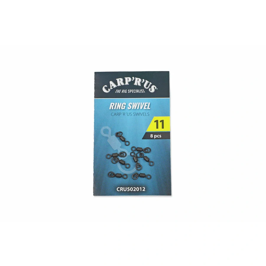 Carp´R´Us Obratlíky s kružkom Swivel Ring 11, 8ks