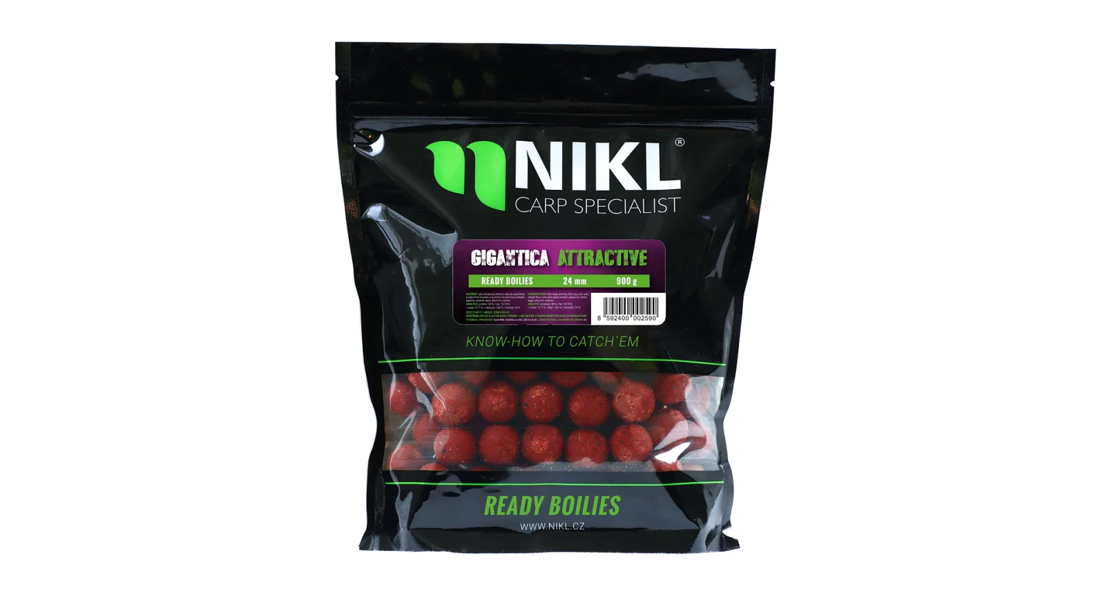 Nikl Ready boilie Gigantica Attractive