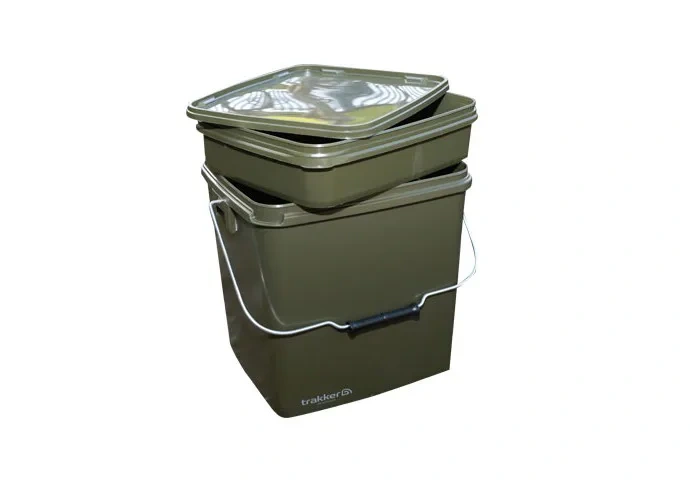 Trakker Kbelík Olive Square Container 13l