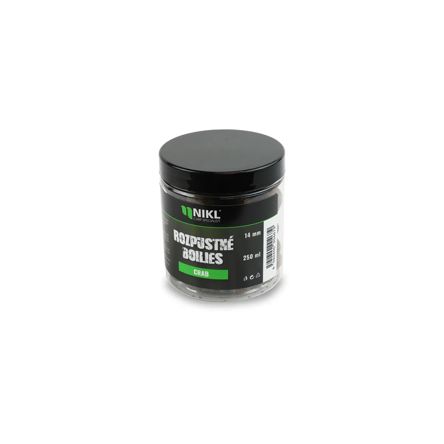 Nikl Rozpustné boilies Crab 250ml