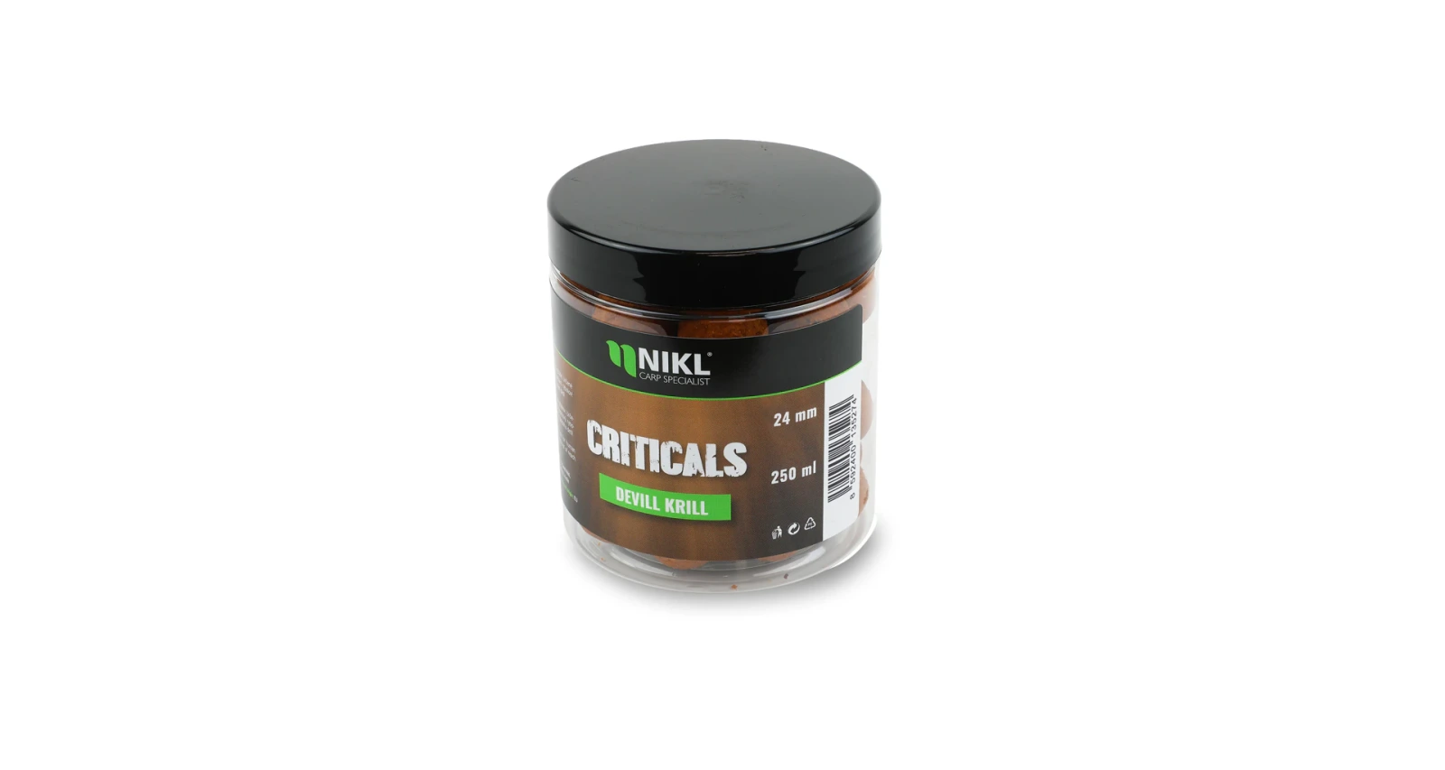 Nikl Criticals boilie Devill Krill 250ml