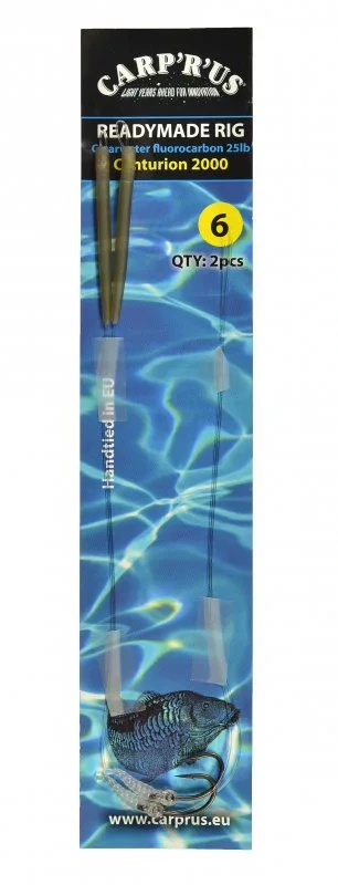 Carp´R´Us Návazec Ready Rig Fluorocarbon - Centurion 2ks
