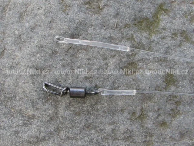 Carp´R´Us Návazec Clearwater Gizmo Swivel Leader 92cm, 2ks