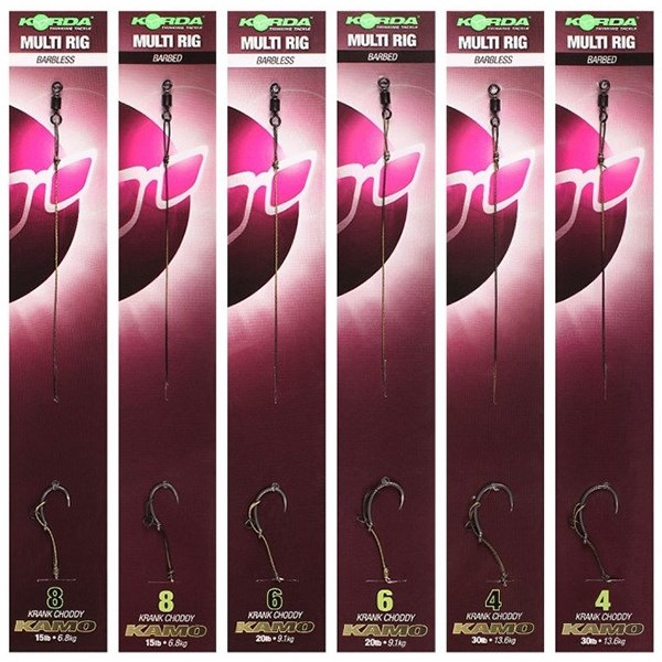 Korda Náväzec Multi Rig Krank Choody Kamo Braid Barbed