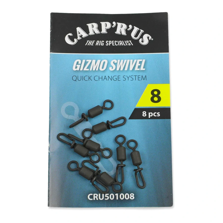 Carp´R´Us Obratlíky Gizmo Quick Change Swivel vel.8, 8ks