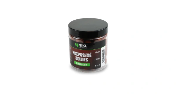 Nikl Rozpustné boilies Strawberry 250ml 6