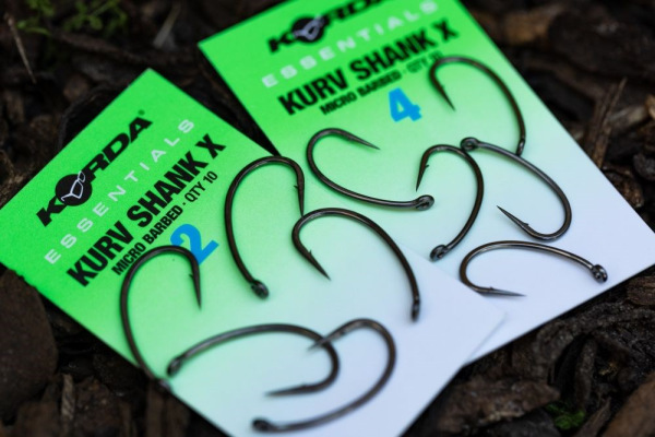 Korda Háčiky Essentials Kurv ShankX Barbed 10 ks 5