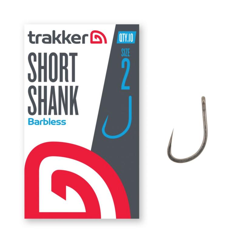 Trakker Háčik Short Shank Hooks (Barbless)