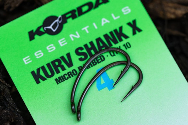 Korda Háčiky Essentials Kurv ShankX Barbed 10 ks 4