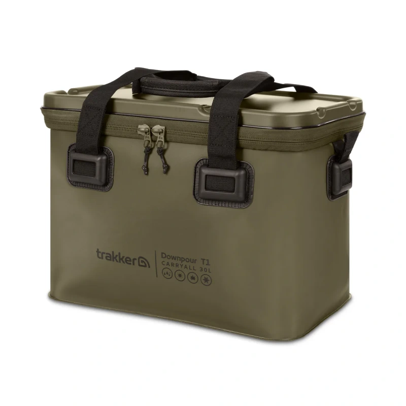 Trakker Vodoodolná taška Downpour T1 Carryall M 30L - Green