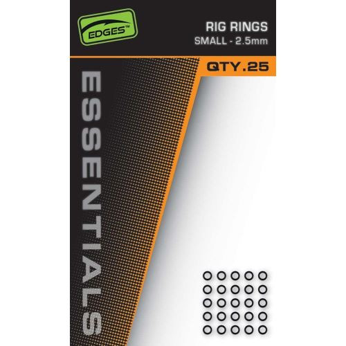 Fox Krúžky Edges Essentials Rig Rings 25 ks 2,5mm