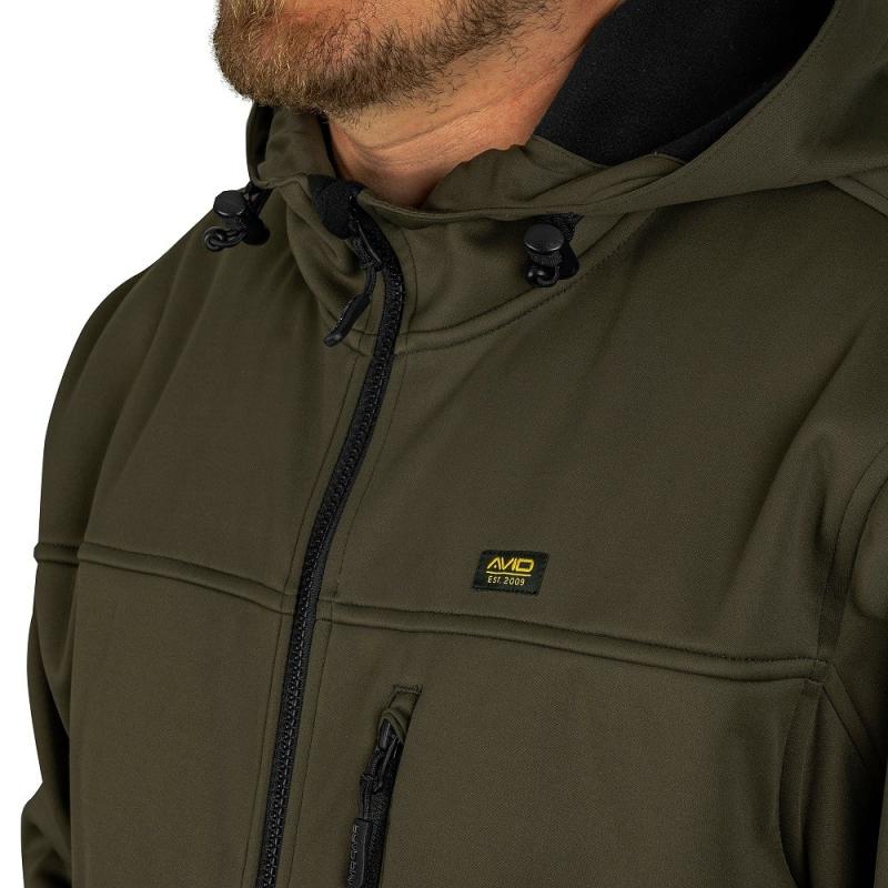 Avid Carp Bunda Thermite Soft Shell Hoodie 5