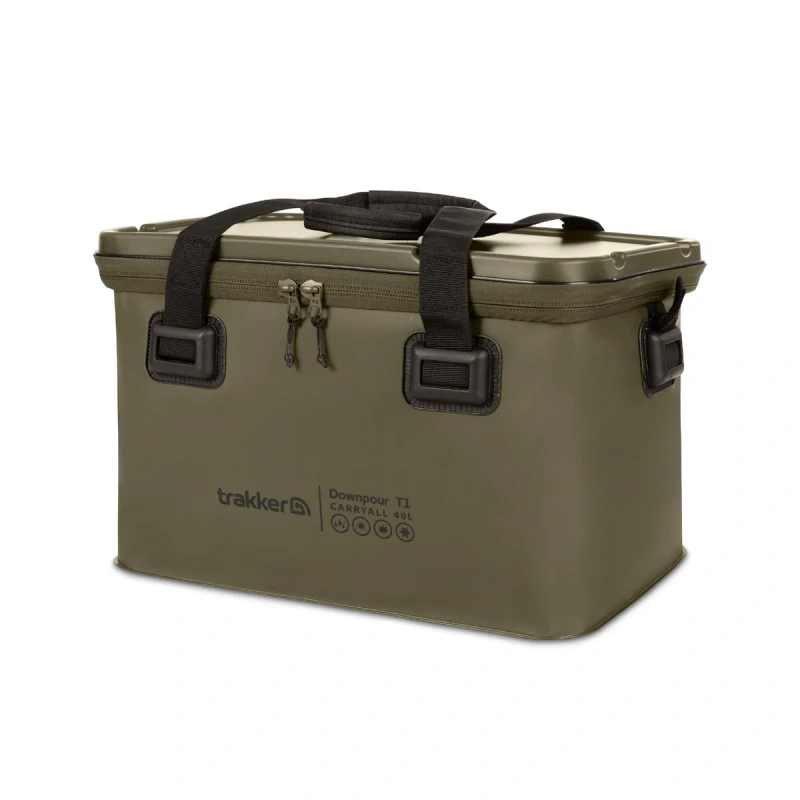 Trakker Vodoodolná taška Downpour T1 Carryall L 40L - Green
