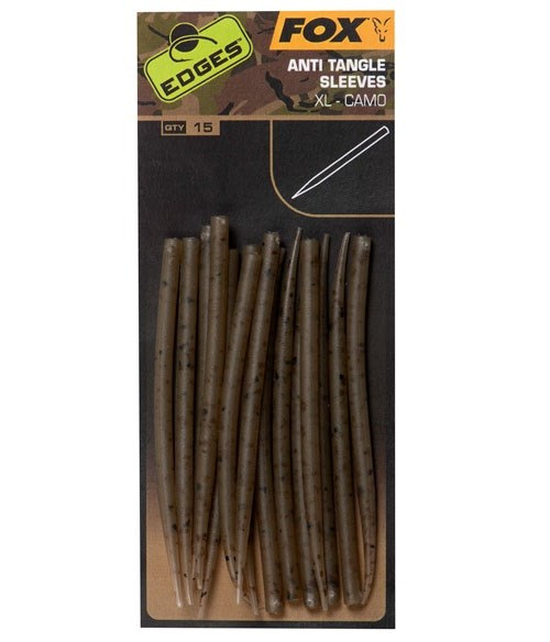Fox Edges Prevleky Camo Anti Tangle Sleeves - XL 15 ks