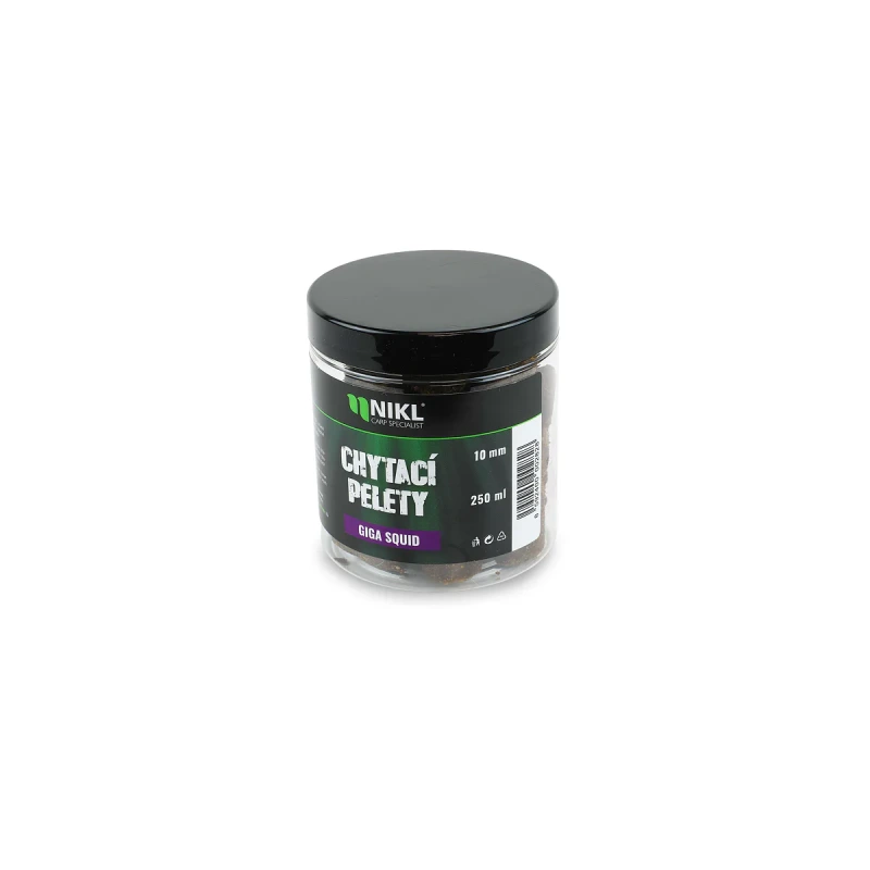 Nikl Chytací pelety Giga Squid 250ml