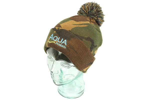 Aqua Čiapka - Camo Bobble Hat