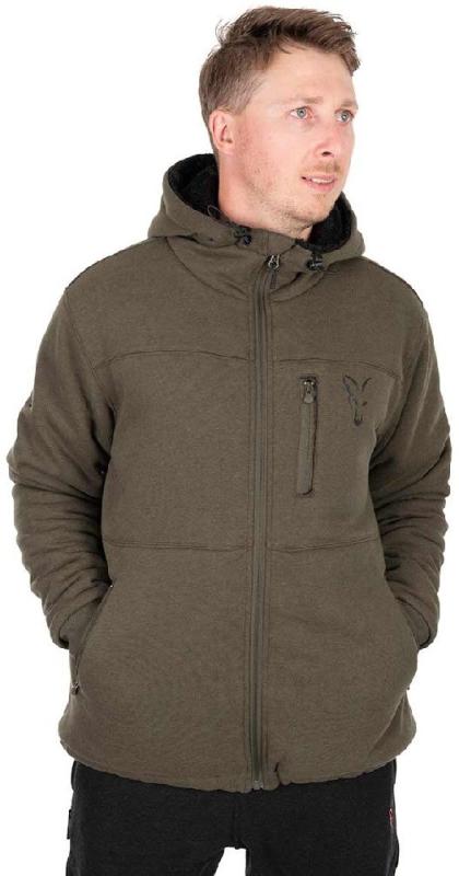 Fox Bunda Collection Sherpa Jacket Green Black 3