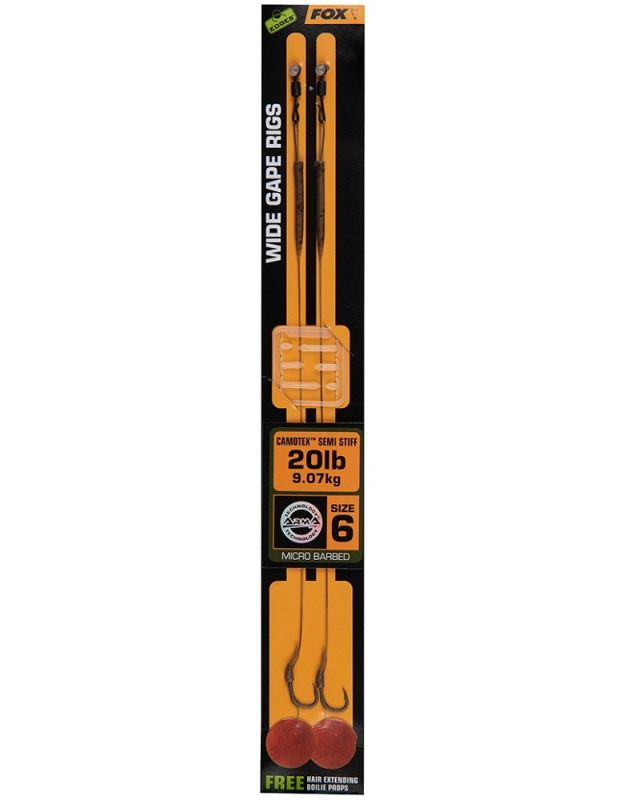 Fox Náväzec Edges Wide Gape Rigs