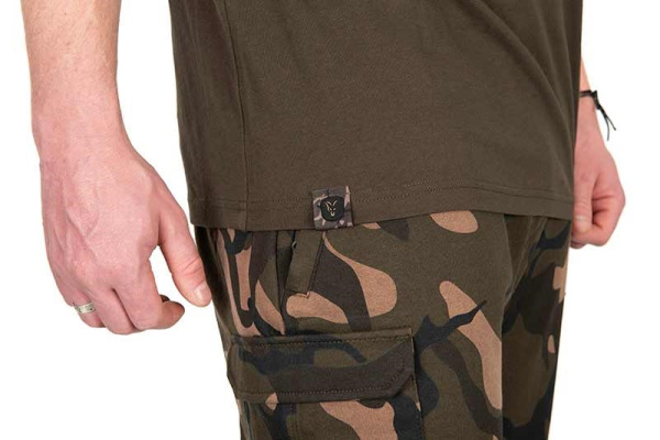 Fox Tričko Khaki Camo Outline T-Shirt 2