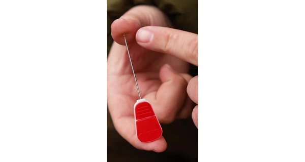 Carp´R´Us Boilie jehla CRU/Baiting needle– Short clasp needle - Red 3