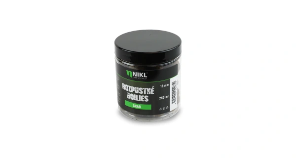 Nikl Rozpustné boilies Crab 250ml 2