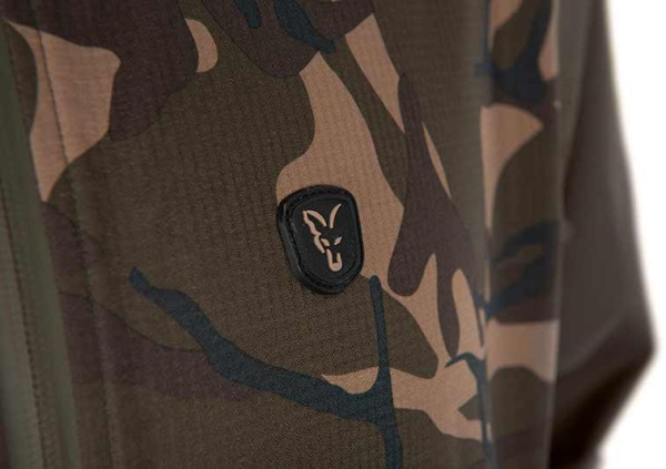 Fox Mikina Collection Lightweight Hoodie Orange Black 3