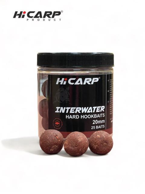 HICARP - Tvrdené Boilies INTERWATER 35mm (10ks)