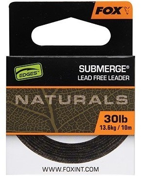 Fox Šňúrka Bez Oloveného Jadra Naturals Leader 10 m