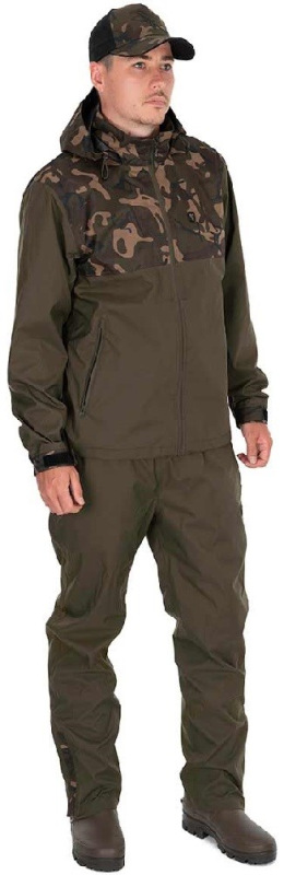 Fox Nohavice Camo Khaki RS 10K Trouser 6