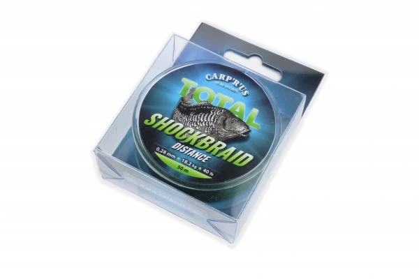 Carp´R´Us Šoková šňůra Shock Braid Distance 50m 4