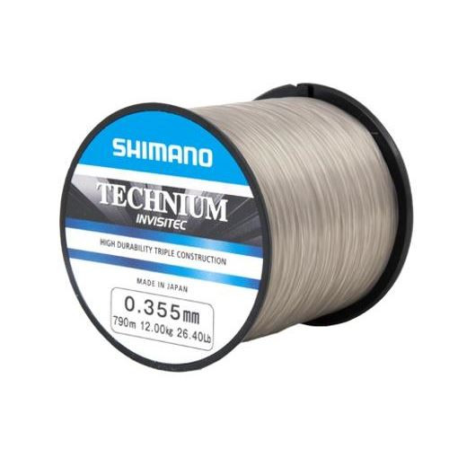 Shimano Vlasec Technium Invisitec Šedý - 0,305 mm 1100 m