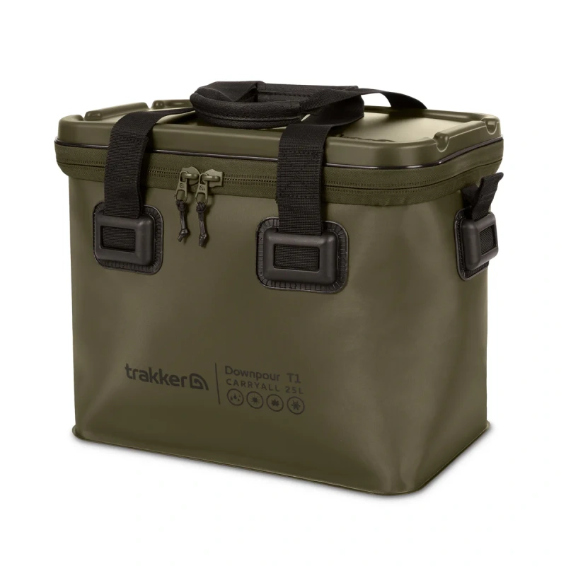 Trakker Vodoodolná taška Downpour T1 Carryall S 25L - Green