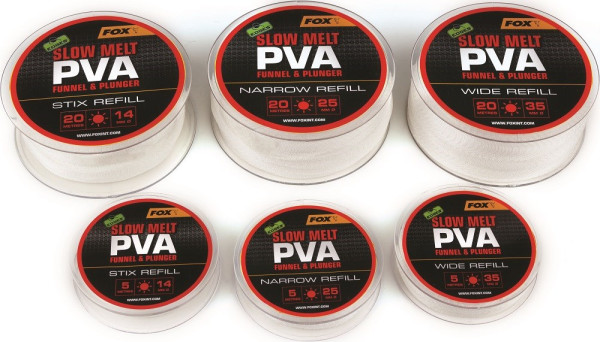 Fox Náhradná PVA Pančucha Edges Refill Slow Melt-20 m 35 mm