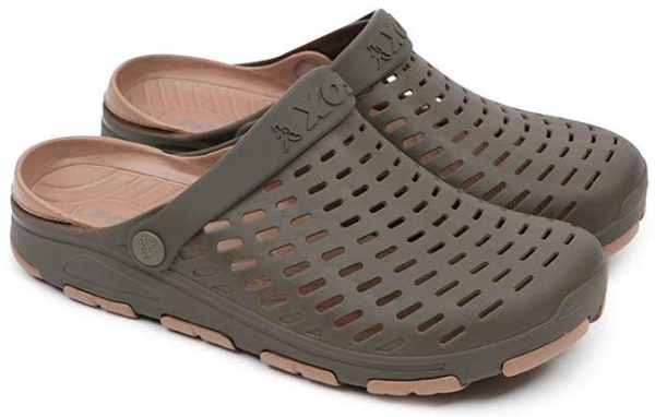 Fox Šľapky Khaki Clogs