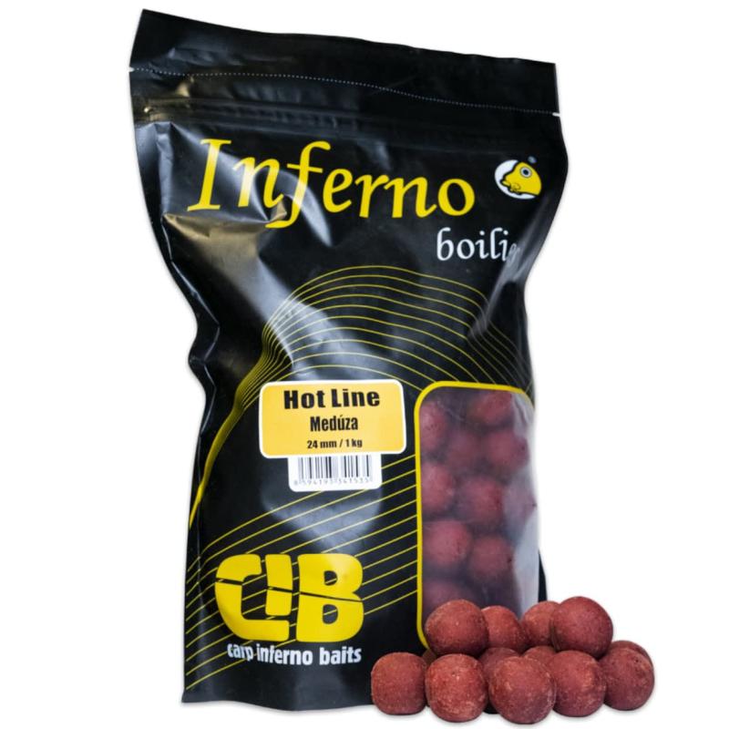 CARP INFERNO BOILIES HOT LINE - MEDÚZA 24mm 1kg