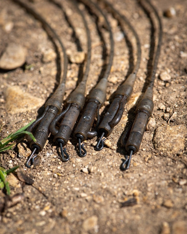 Fox Závesky Edges Tubing Leadclip Ready Rigs Size 7 3 ks 3