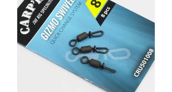 Carp´R´Us Obratlíky Gizmo Quick Change Swivel vel.8, 8ks 2