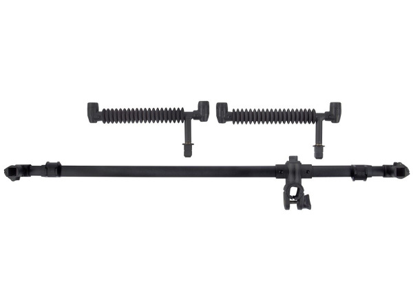 Korum Rameno Teleskopické s Hrazdami XS Two Rod Arm & Rests 1