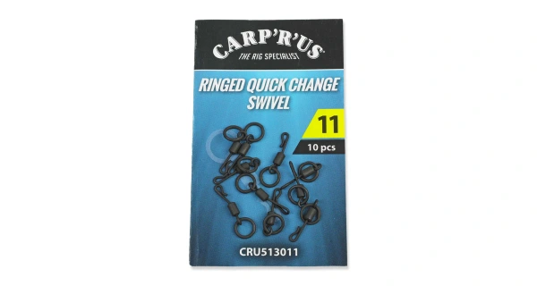 Carp´R´Us Obratlík Ringed Quick Change Swivel 10ks 2