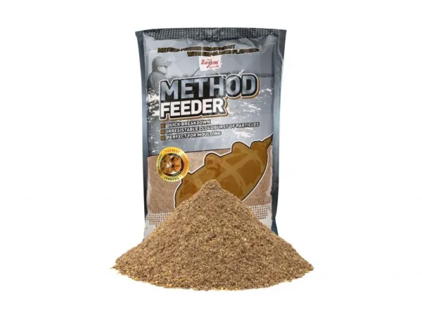 METHOD FEDER GROUNDBAIT 1KG - Tigrý Orech , Čokoláda Karamel