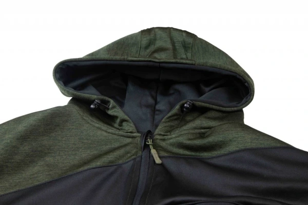 Trakker Mikina Marl Fleece Back Hoody 2