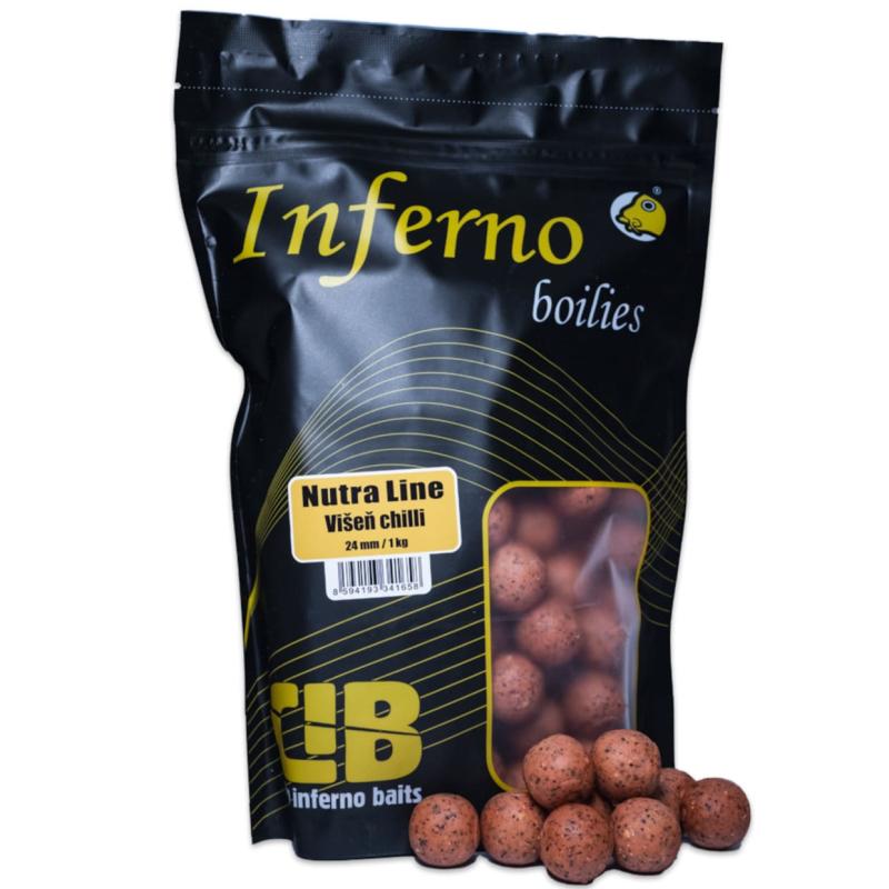 Carp Inferno Nutra Line - VIŠEŇ CHILLI 24mm 1kg