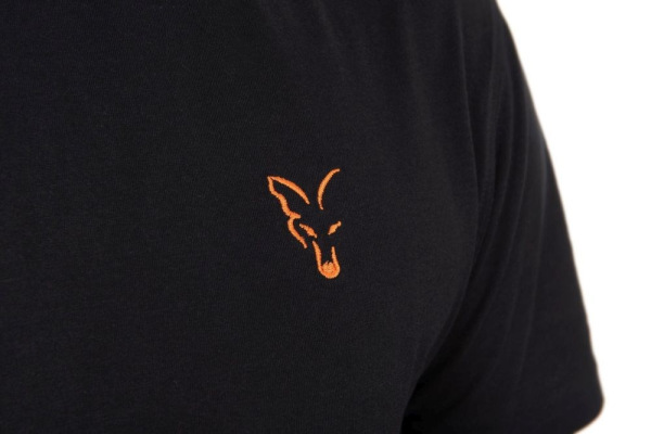 Fox Tričko Classic T-Shirt Black/Orange 2