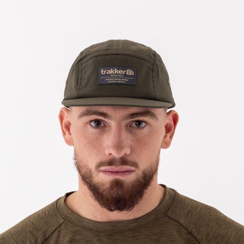 Trakker šiltovka 5 Panel Green Cap 3