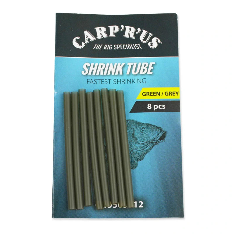 Carp´R´Us Smršťovací trubičky Shrinktube Green/Grey 8ks