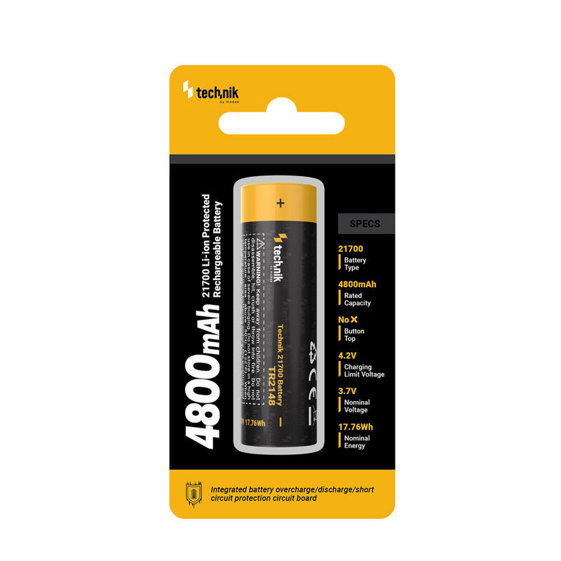Technik TR2148 Nabíjateľná Li-Ion batéria 21700 4800mAh 3,7V B1