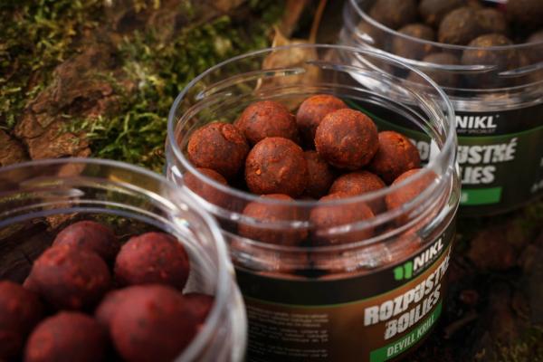 Nikl Rozpustné boilies Devill Krill 150g 2