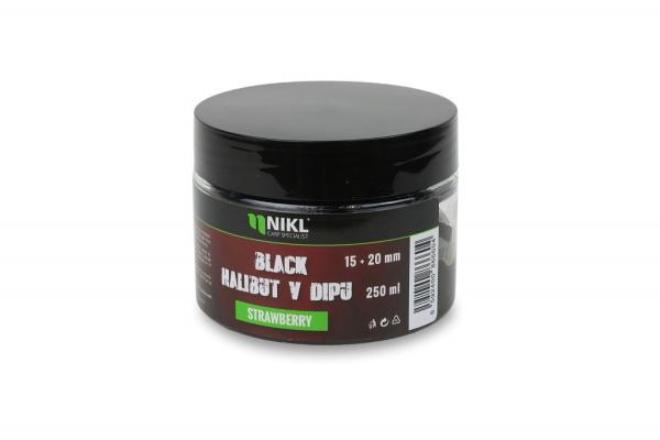 Nikl Black halibut v dipe Strawberry 250g