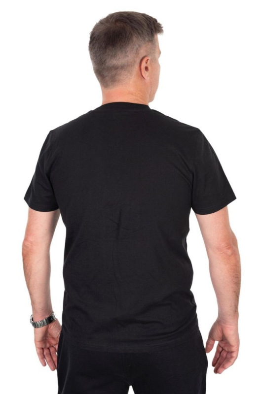 Fox Tričko Classic T-Shirt Black/Orange 1