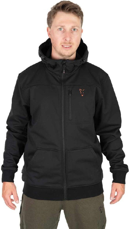 Fox Bunda Collection Soft Shell Jacket Black Orange